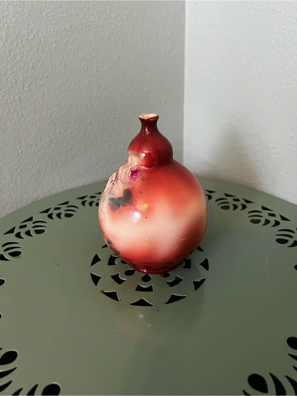 ANTIQUE ROYAL BONN VASE VICTORIAN PORCELAIN By FRANZ MEHLEM GERMANY